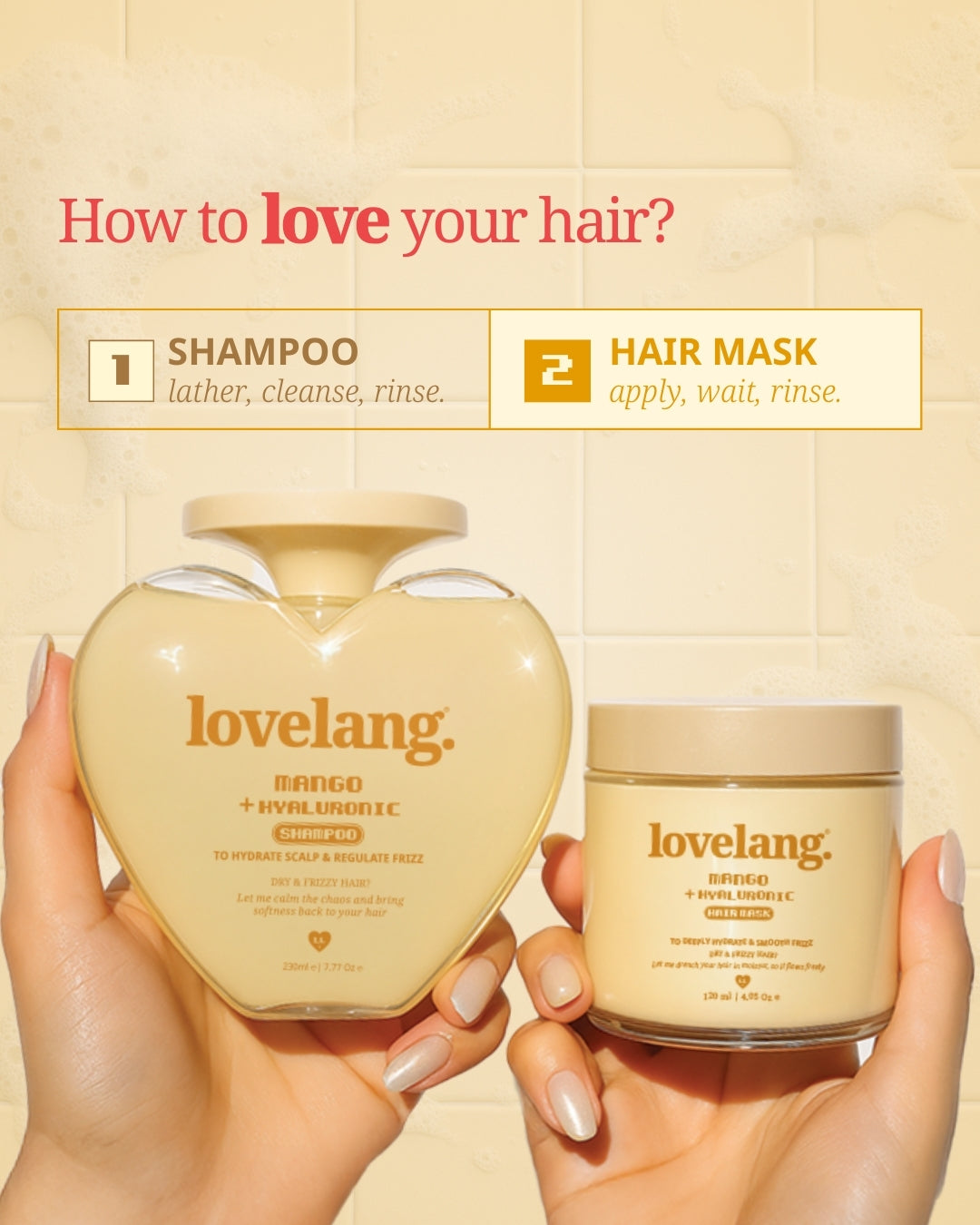 Mango + Hyaluronic Hair Mask