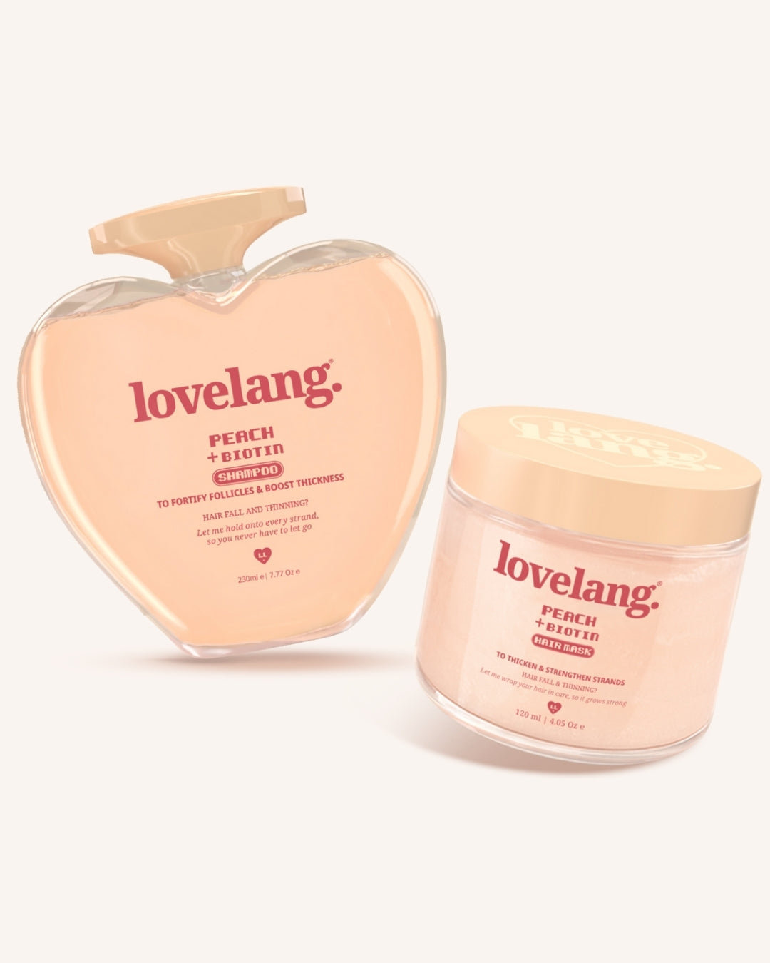 Peach + Biotin Hair Fall Control Combo