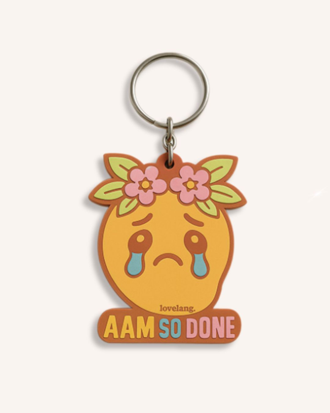 Aam So Done Keychain