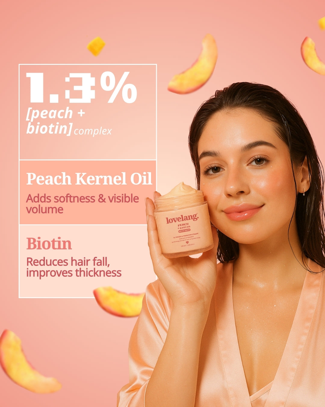 Peach + Biotin Hair Mask