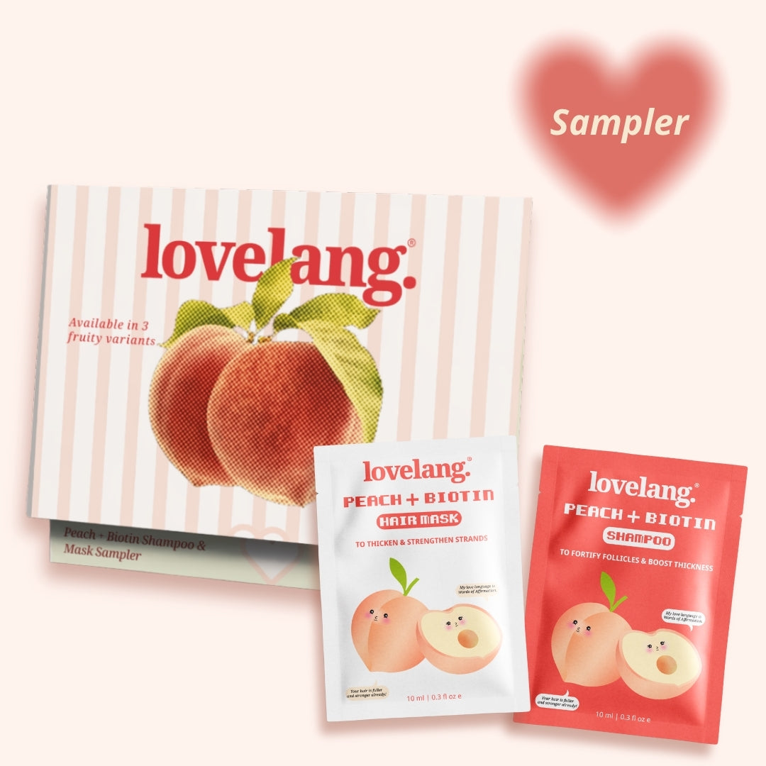 Peach + Biotin Hair Fall Control Combo Sample